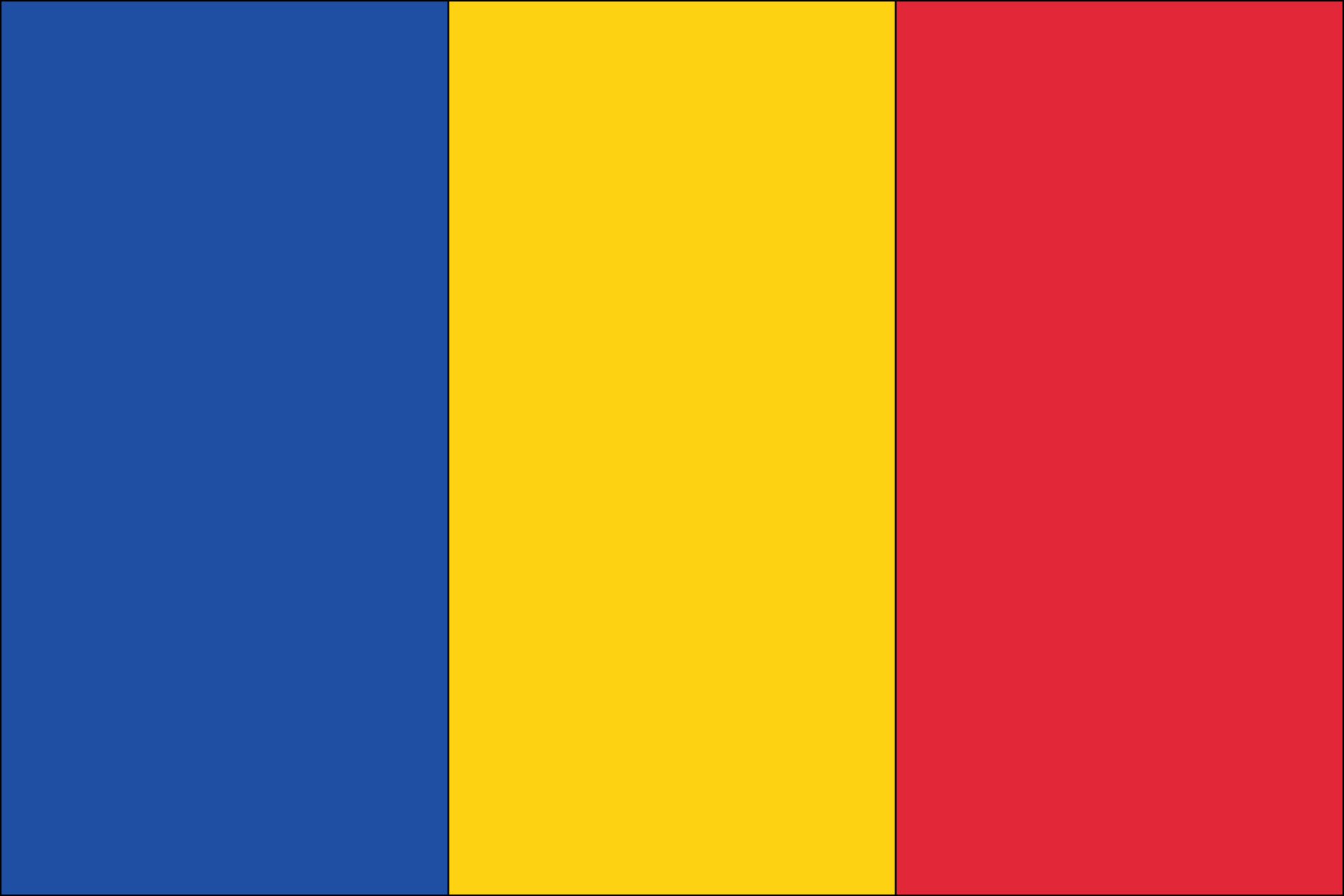 Otubio.com - Chad flag