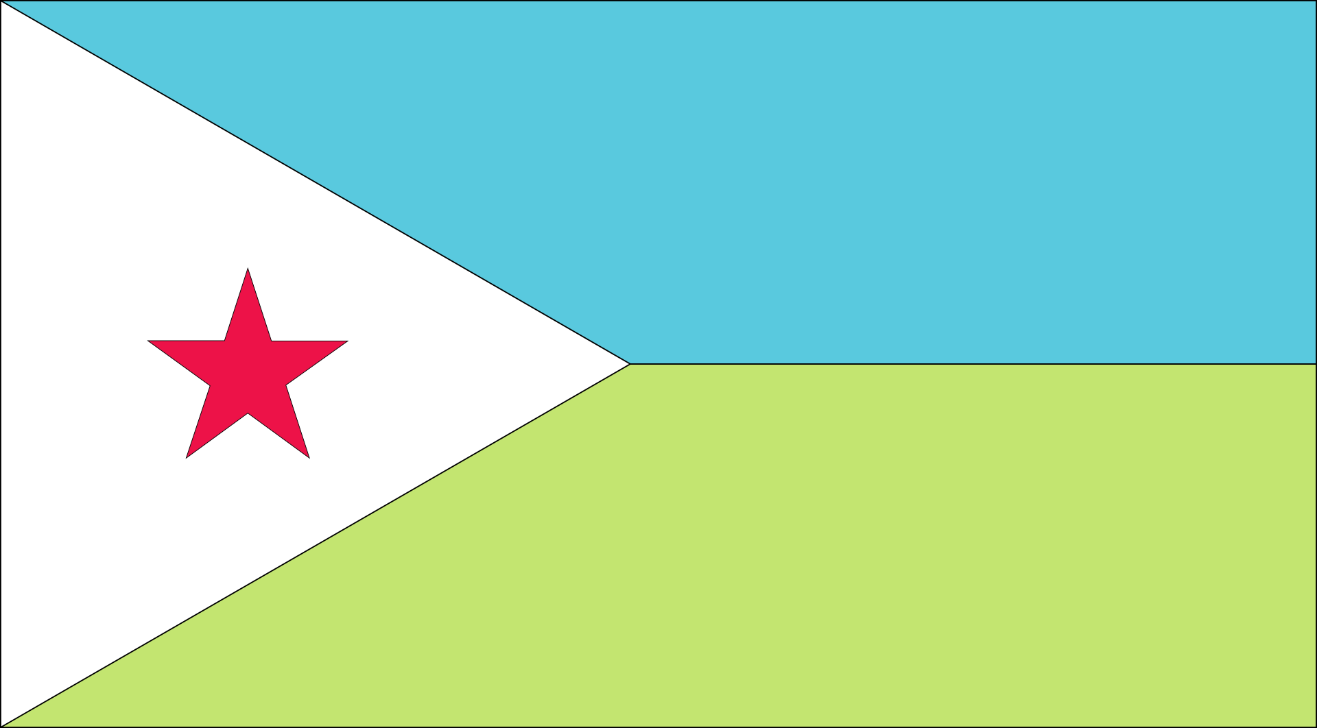 Otubio.com - Djibouti flag