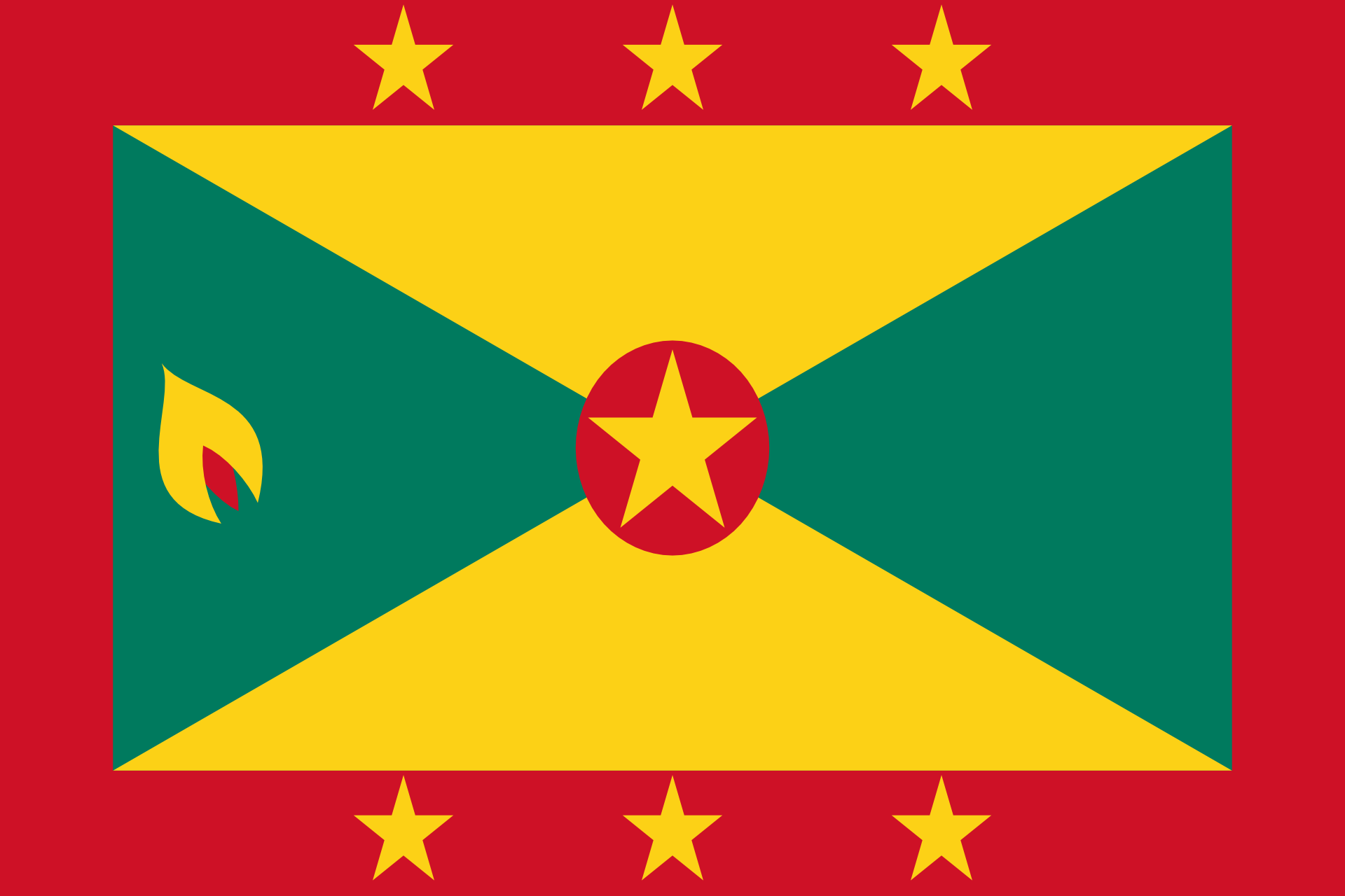 Otubio.com - Grenada flag